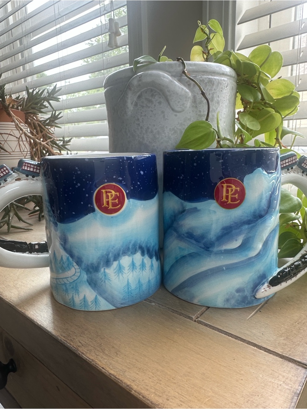 The Polar Express Hallmark Collectible Mugs (2)